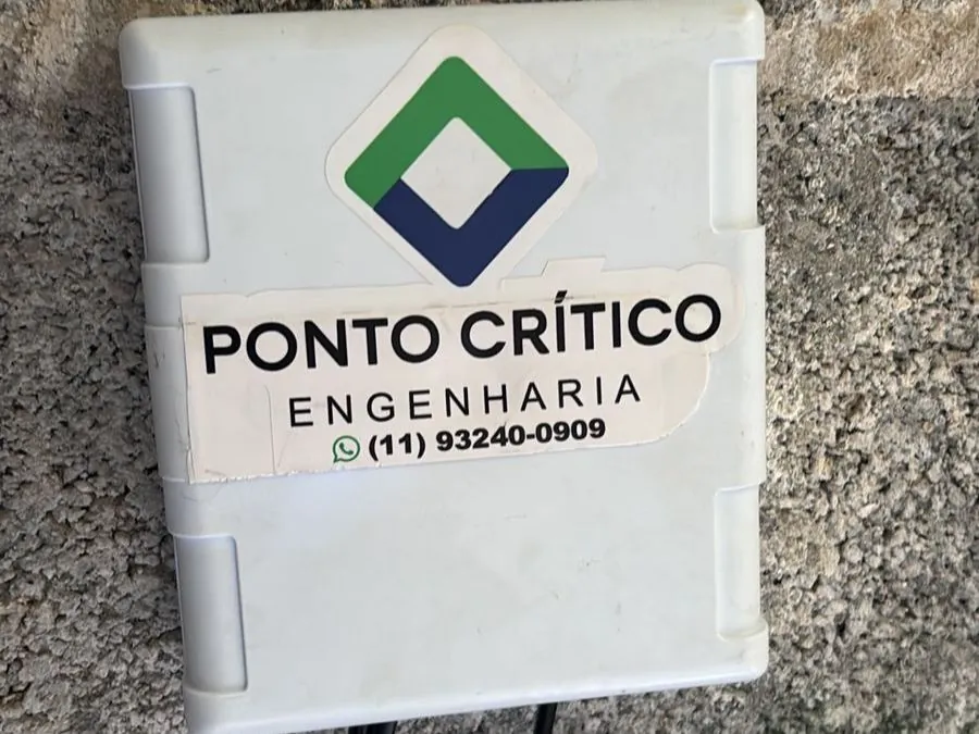 Sensor de monitoramento remoto Ponto Crítico Engenharia